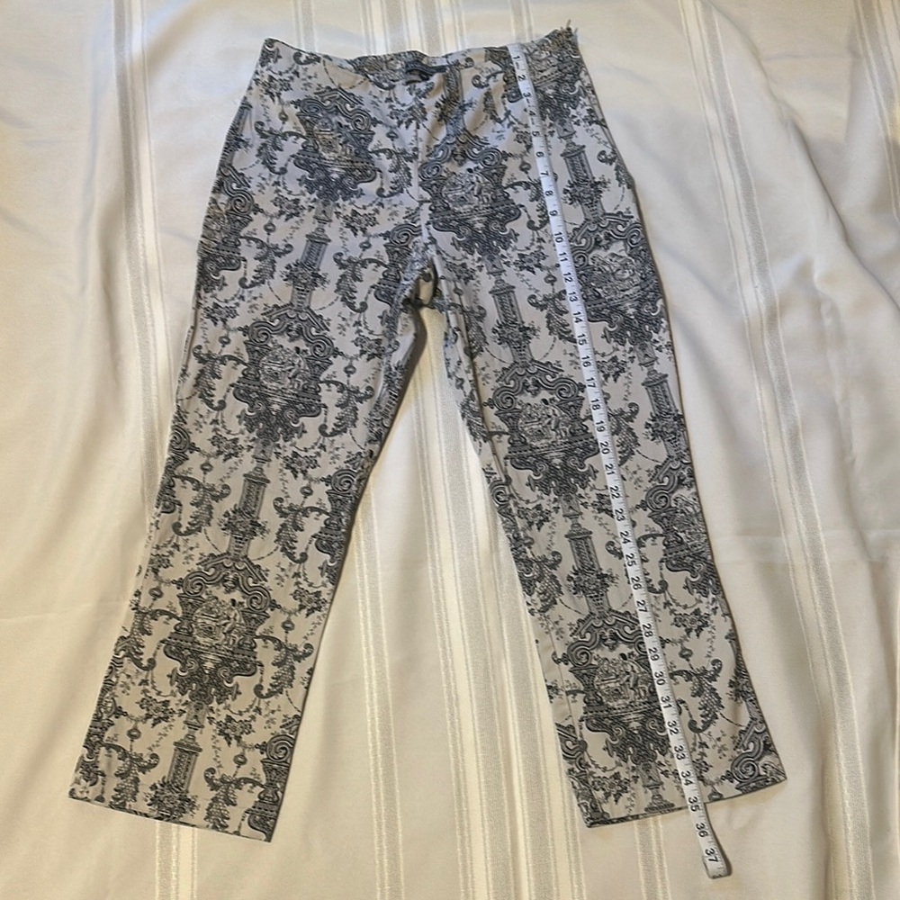 Harold's Monochrome Baroque Print Pants - Picture 6 of 8